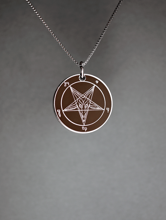 Belial's Power - Baphomet Cloisonné Medallion