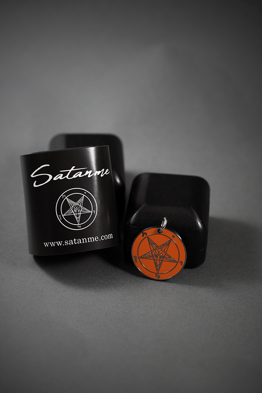 Baph-o'-lantern - Baphomet Cloisonné Medallion