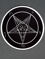 Baphomet Standard Design Sticker - Satanme