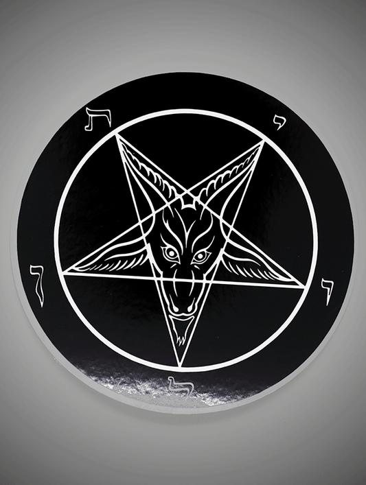 Baphomet Static Cling Sticker