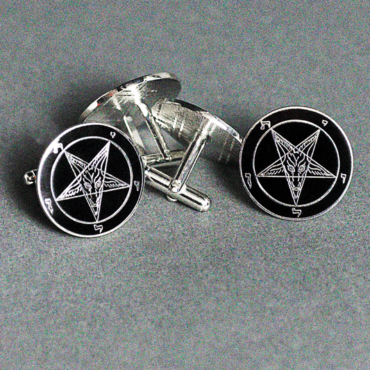 Sigil of Baphomet Cufflinks