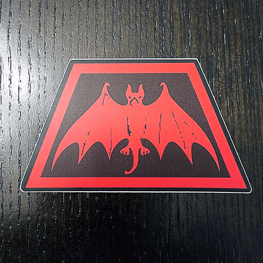 Bat Trapezoid Sticker