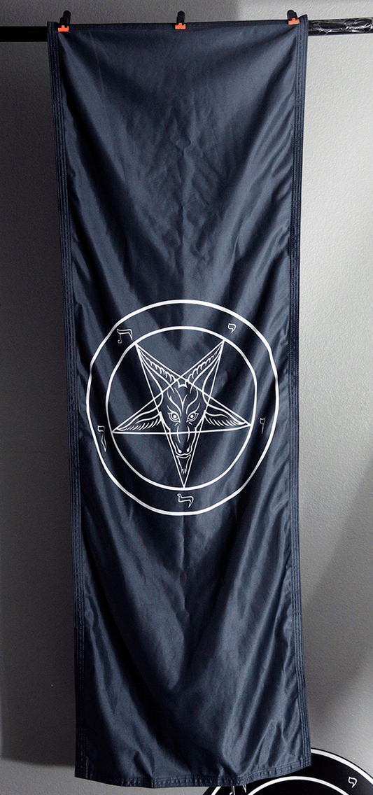 Baphomet Long Church Banner