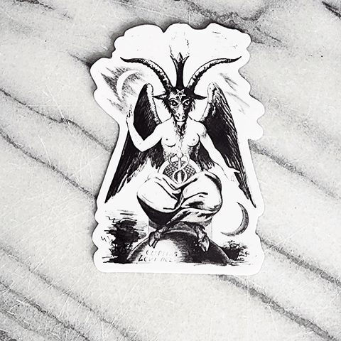 Levi Baphomet Sticker – Satanme