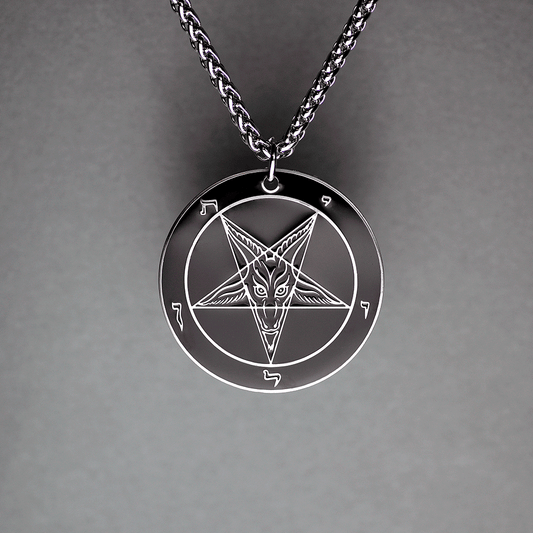 Baphomet Ritual Medallion - Hell Forged Steel