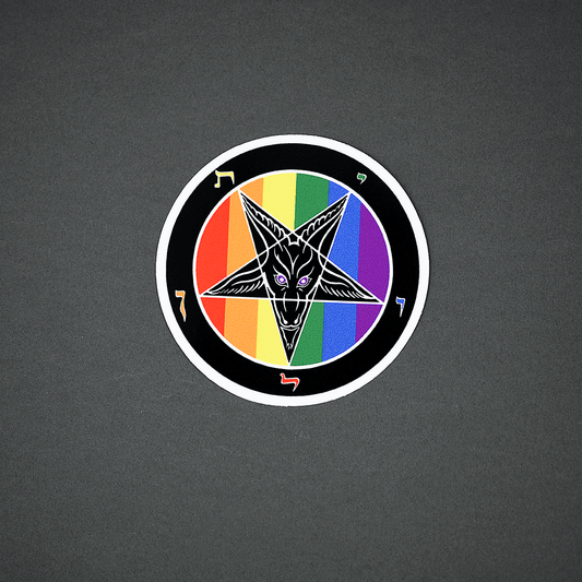 Satanme Pride Design Sticker