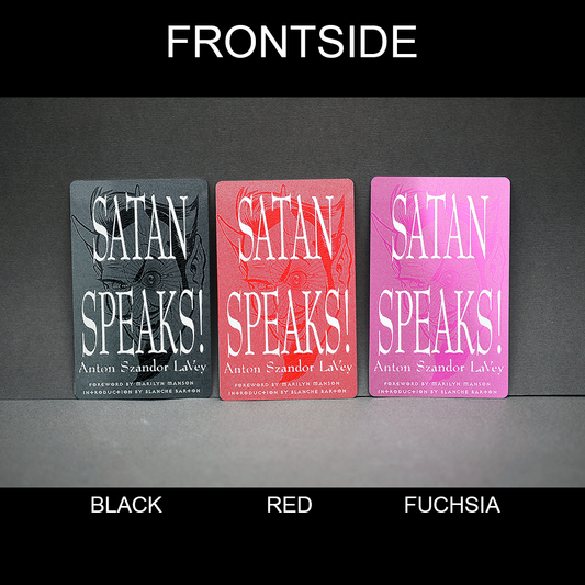 Satan Speaks Bookmark - Satanme Signature Series