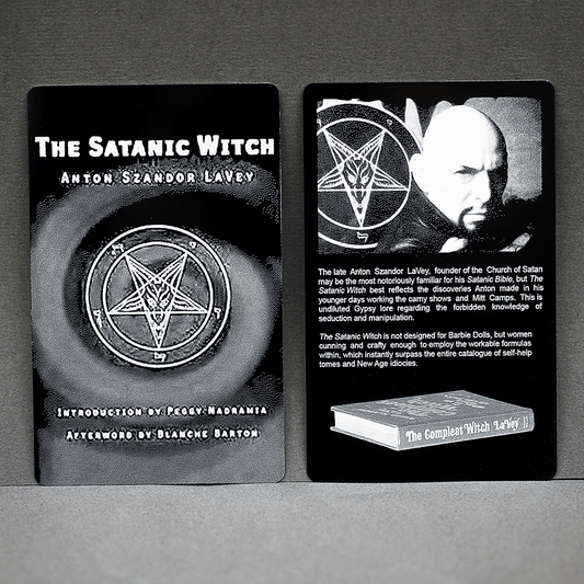 The Satanic Witch Bookmark - Satanme Signature Series