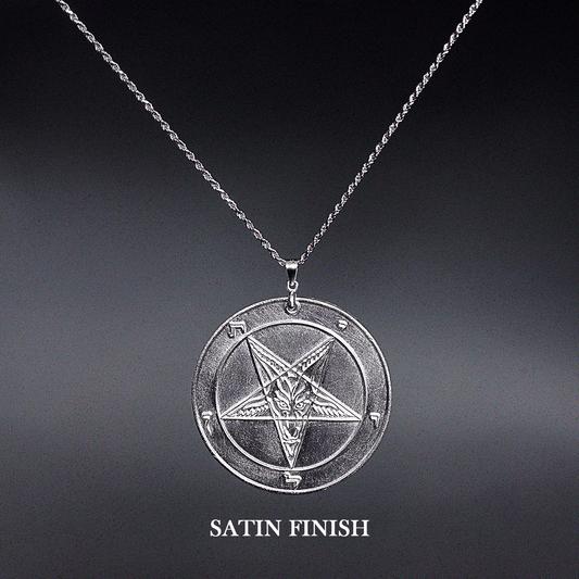 999 Fine Silver Baphomet Medallion