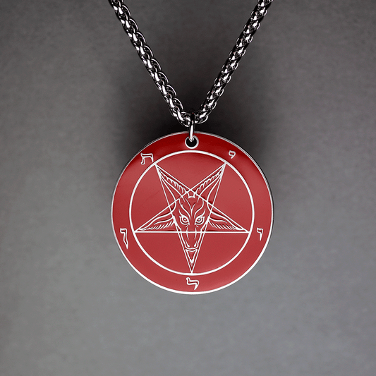 Baphomet Ritual Medallion - Hell Forged Steel