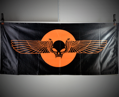 ToV Winged Skull Wall Banner - Satanme